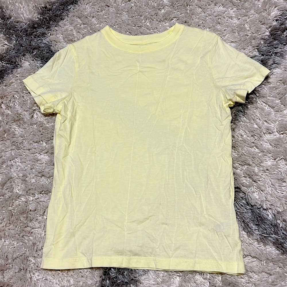 A New Day, Yellow Tee, Size Small